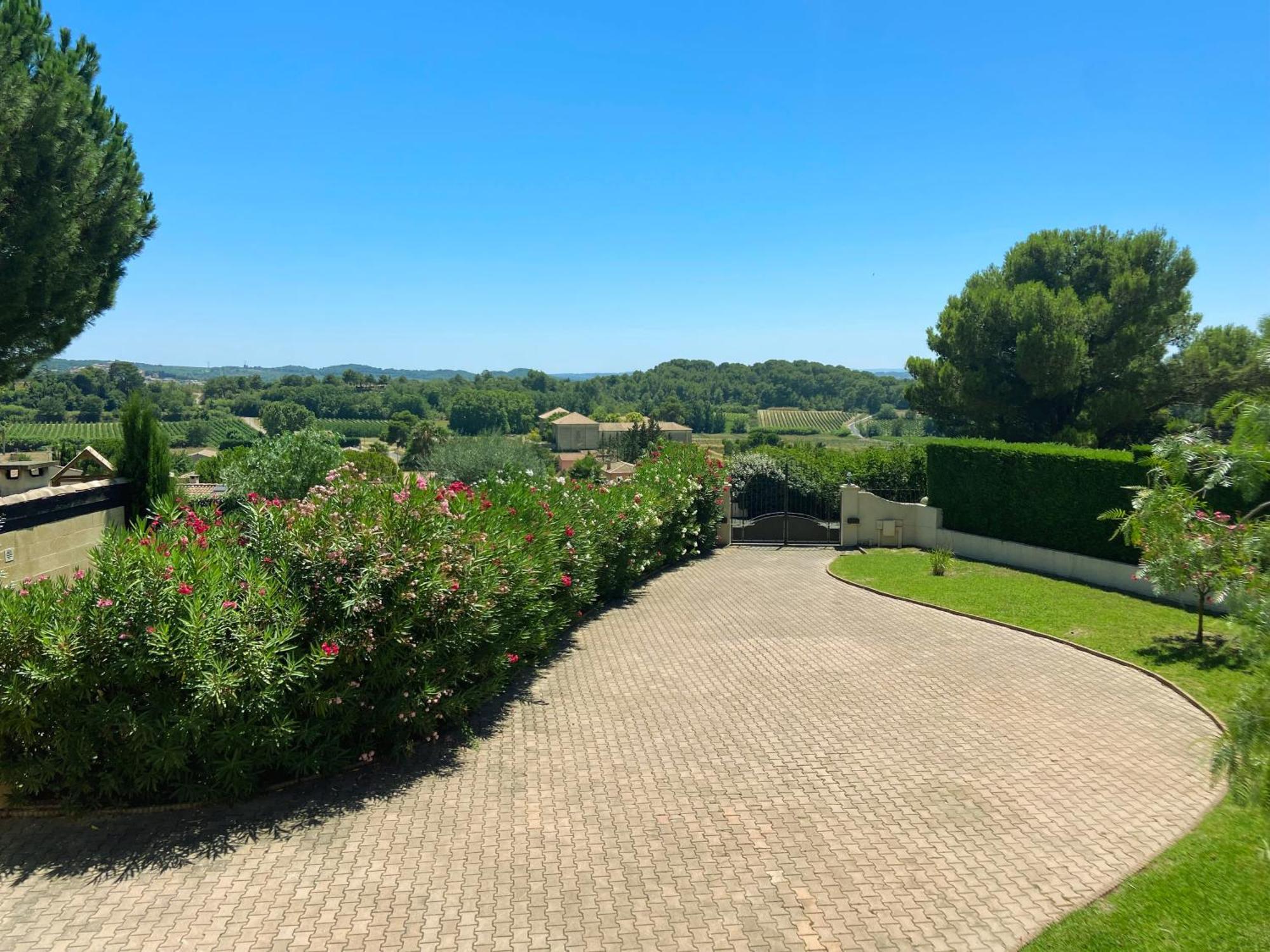 Les Hauts De La Pinede - Villa Avec Piscine, Jacuzzi Et Boulodrome Privatifs Thezan-les-Beziers Dış mekan fotoğraf